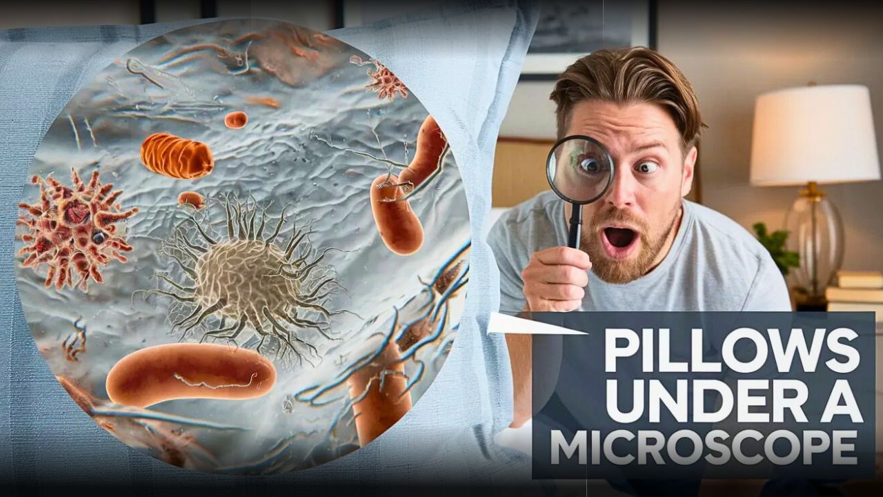 PILLOWS UNDER A MICROSCOPE