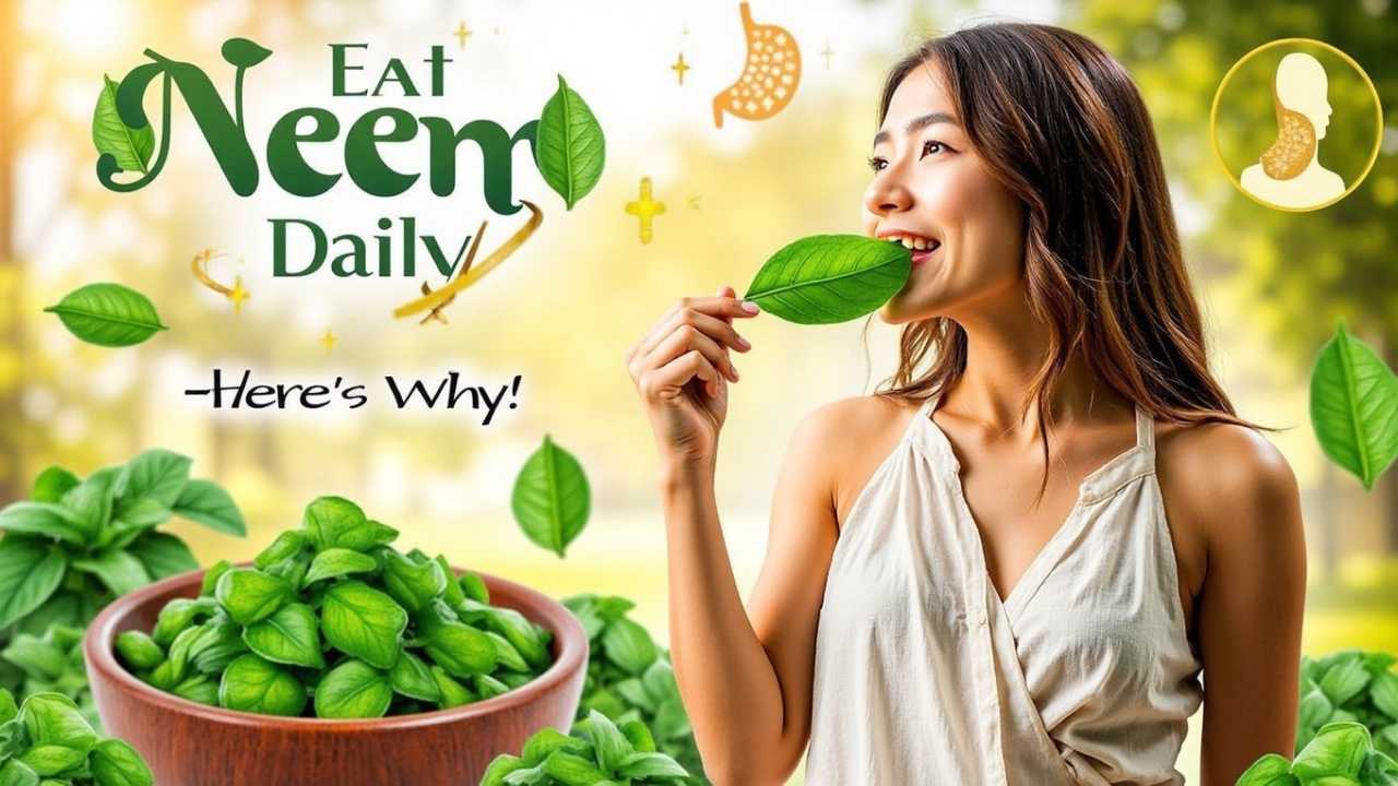 advantages of eating neem leaves