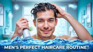 haircare routine for men