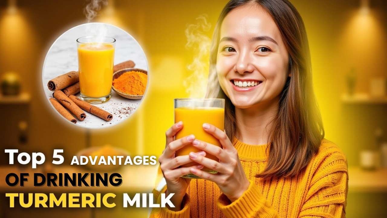 Advantages of drinking turmeric milk